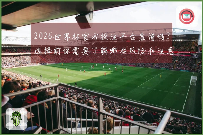 2026世界杯官方投注平台靠谱吗？选择前你需要了解哪些风险和注意事项