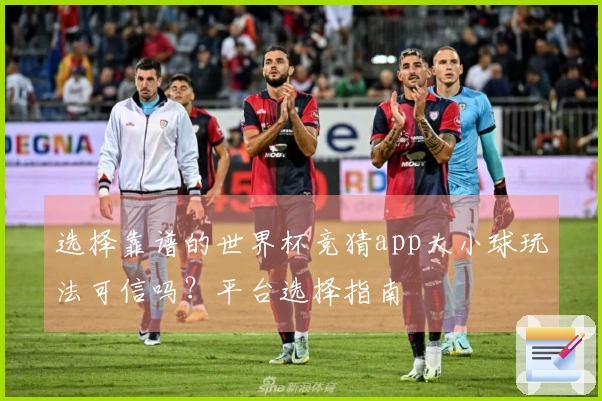 选择靠谱的世界杯竞猜app大小球玩法可信吗？平台选择指南